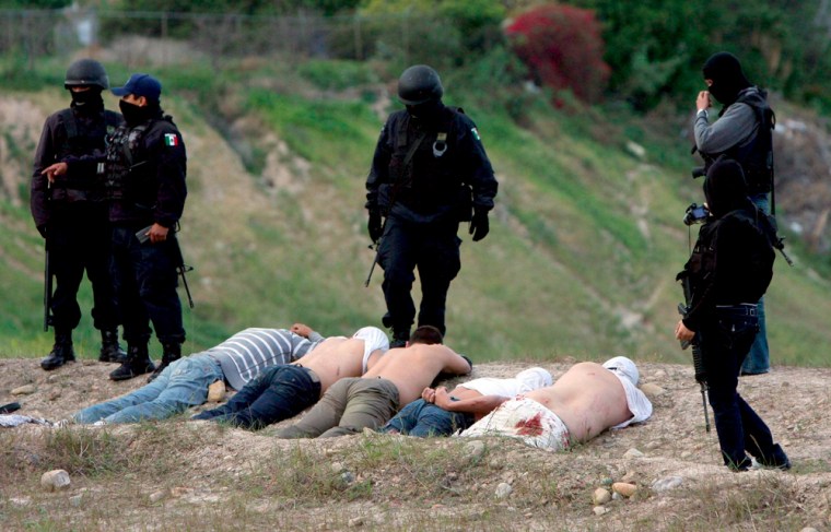 Image: War against drug cartels in Tijuana
