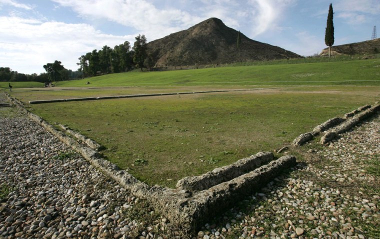 Image: Ancient Olympia stadium