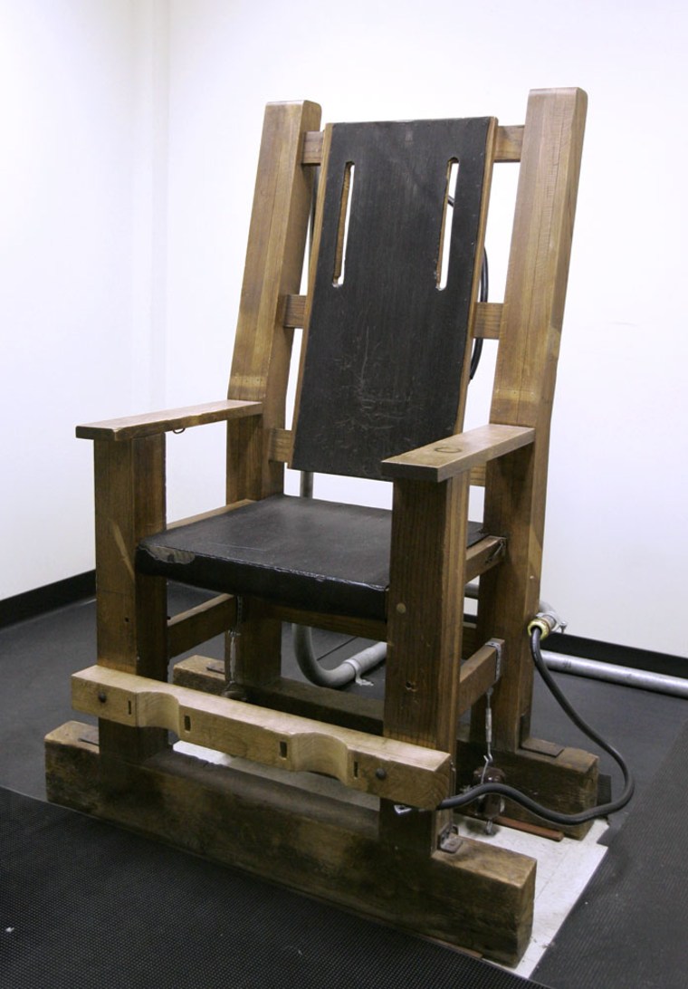 Image: Nebraska's electric chair