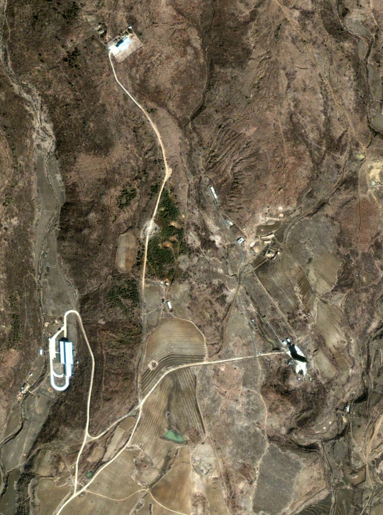Image: Satellite image of Musudan Ri rocket launch facility