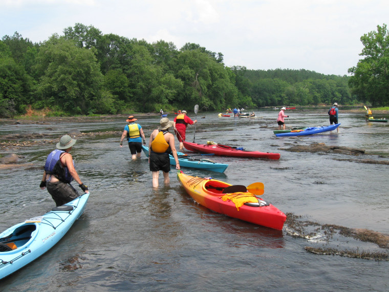 Georgia's Flint River is popular with kayakers and other recreational users, but it's also being eyed for the site of new dams.