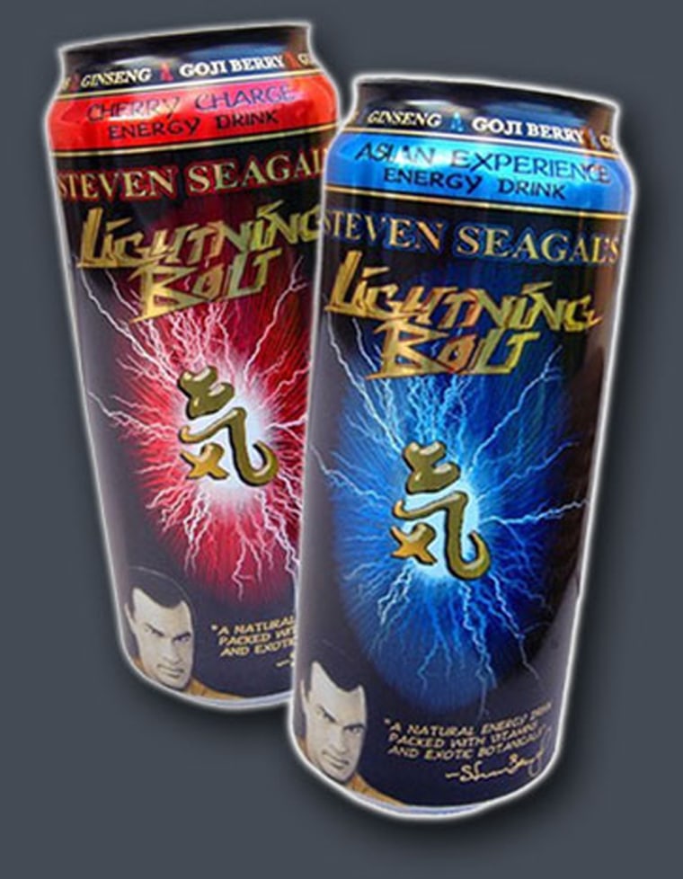 Image: Steven Seagal energy drink