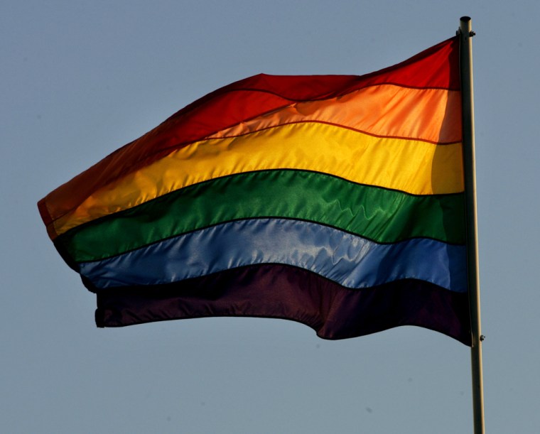 Image: A Rainbow flag