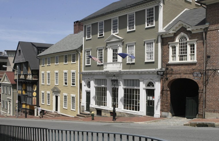 Image: Historic Thomas Street in Providence