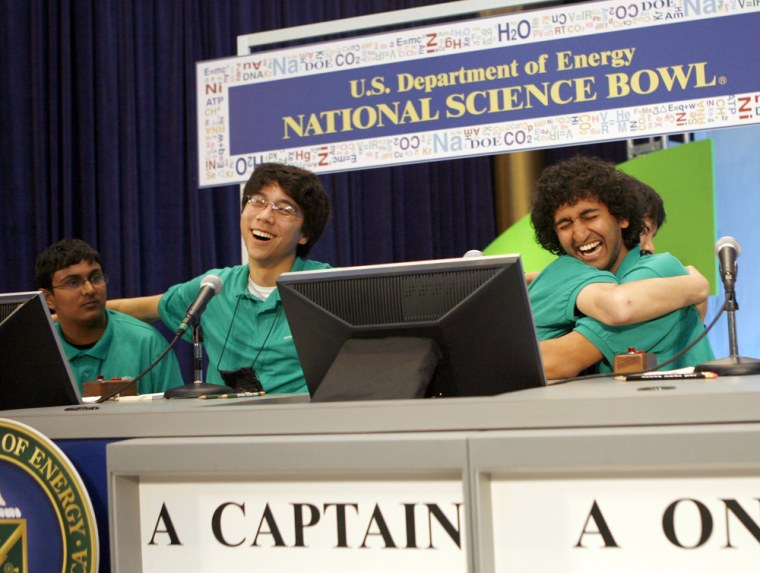 Image: Mira Loma High School science team