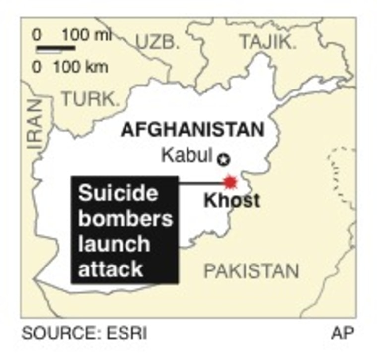 Image: Afghan suicide attack