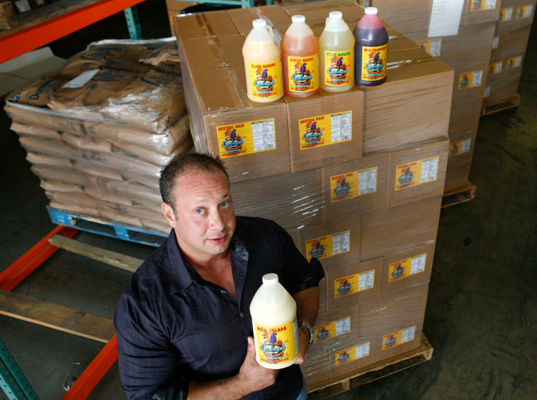 Image: Richard Waltzer, president of Splash Tropical Drinks