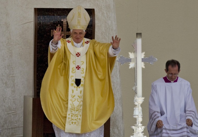 Image: Pope Benedict XVI in Nazareth