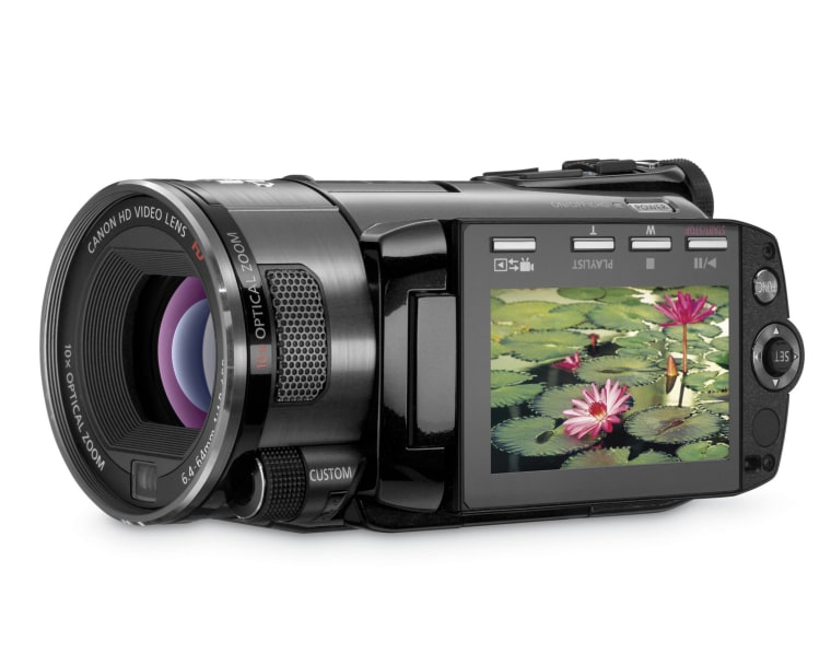 Image: Canon hybrid camcorder and camera