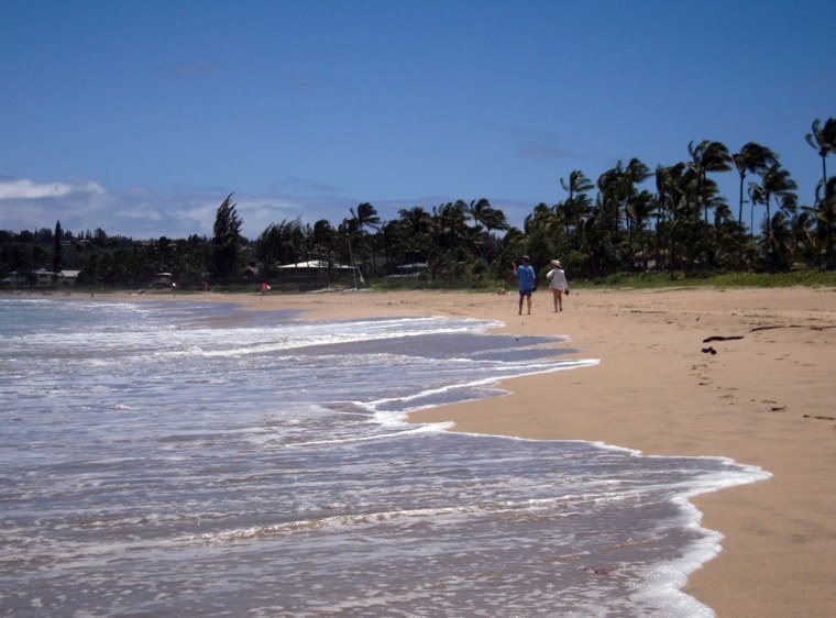 Image: Hanalei Bay in Hanalei, Hawaii