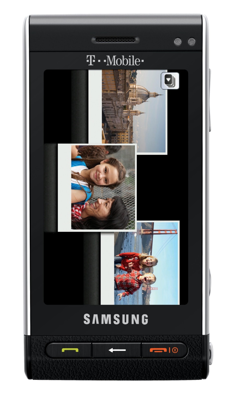 Image: Samsung Memoir phone with camera and camcorder
