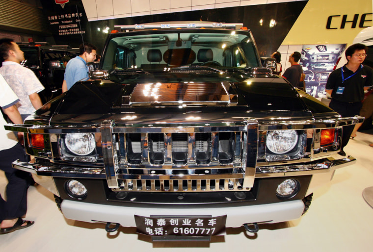 Chinas Sichuan Auto said to be in talks to buy GMs Hummer