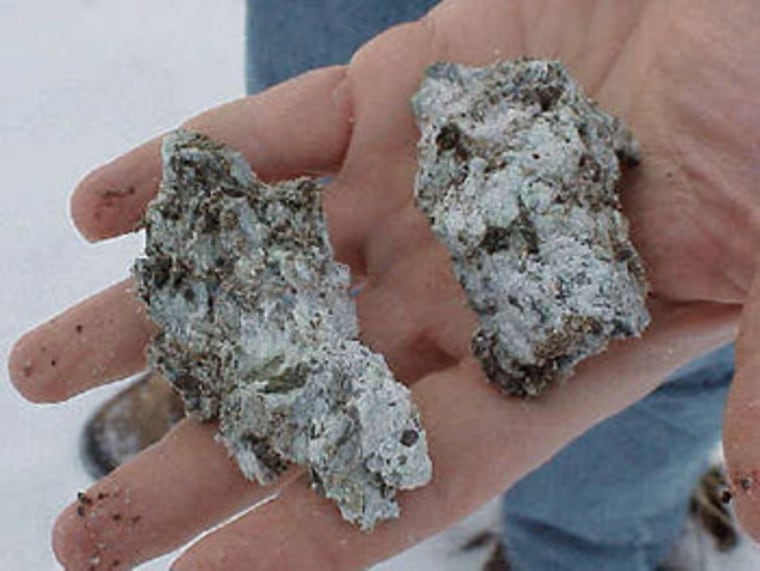 Libby, Mont., is rich in vermiculite ore like these samples but the mineral exposed many residents to abestos-related disease.