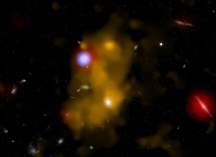 Image: Lyman-alpha blob