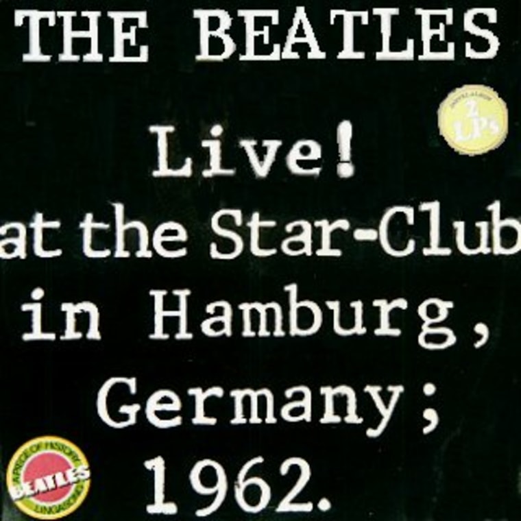 Image: The Beatles, \"Live! at the Star-Club in Hamburg, Germany; 1962\"