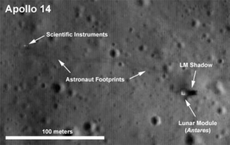 Image: Apollo 14 landing site