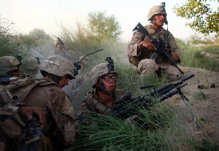 Image: U.S. Marines in Mian Poshteh, Afghanistan