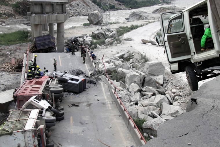 Image: Landslide in China