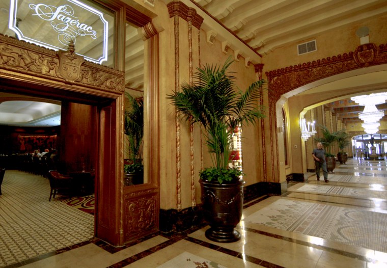 Image: inside the Roosevelt Hotel
