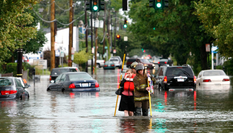 Image: Flash flooding, Louisville, Kentucky