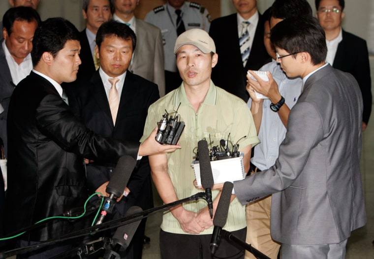Image: Yoo, a worker who was detained by North Korea,