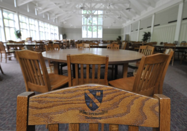 Image: Dining hall at The Gunnery school