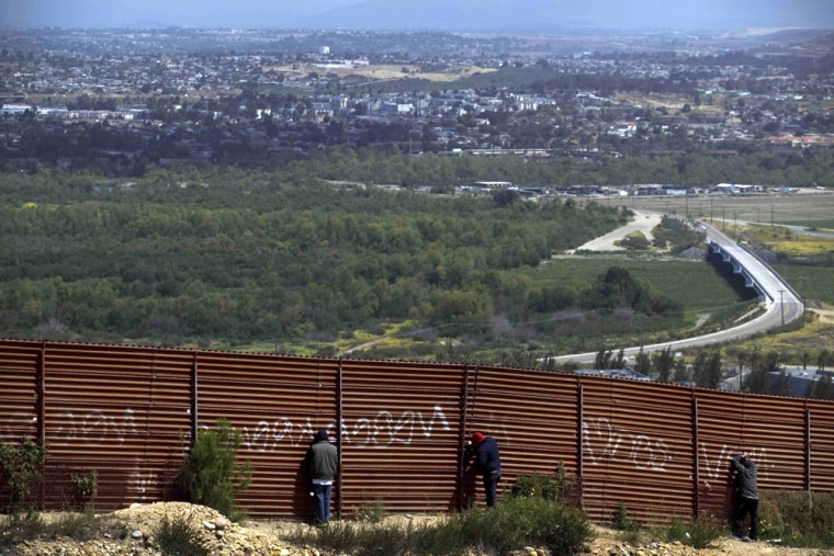 Image: U.S.-Mexico border fence in Tijuana, Mexico