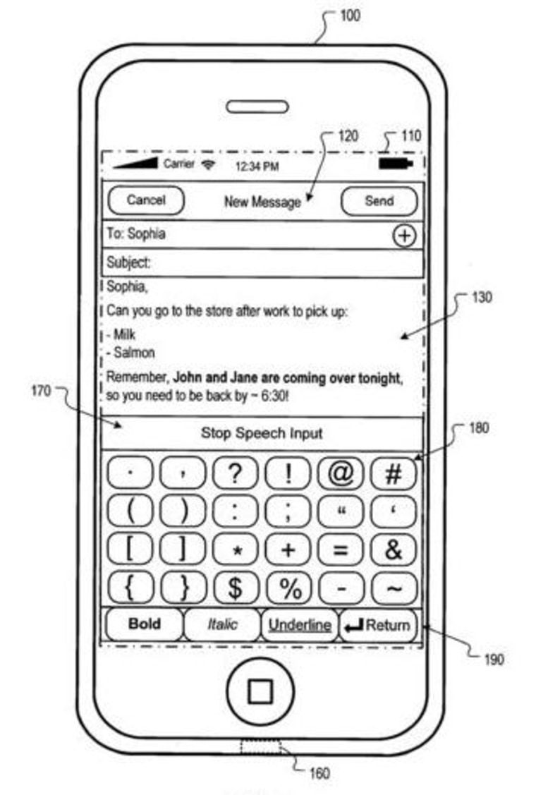 Image: iPhone speech-to-text schematic