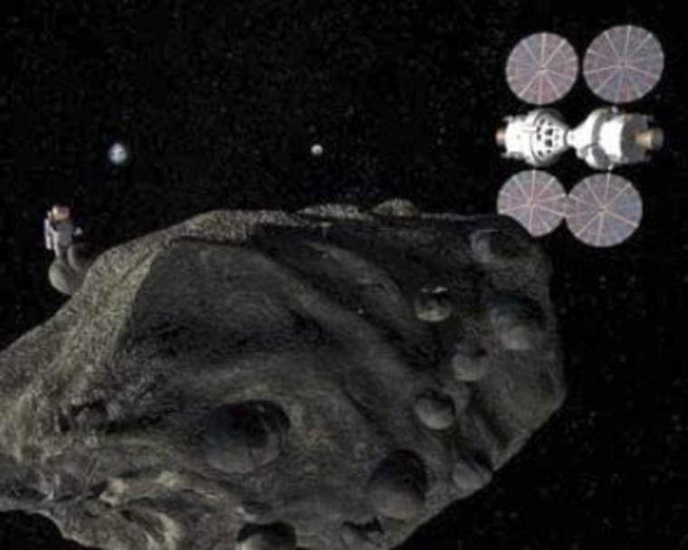 Image: Orion asteroid mission