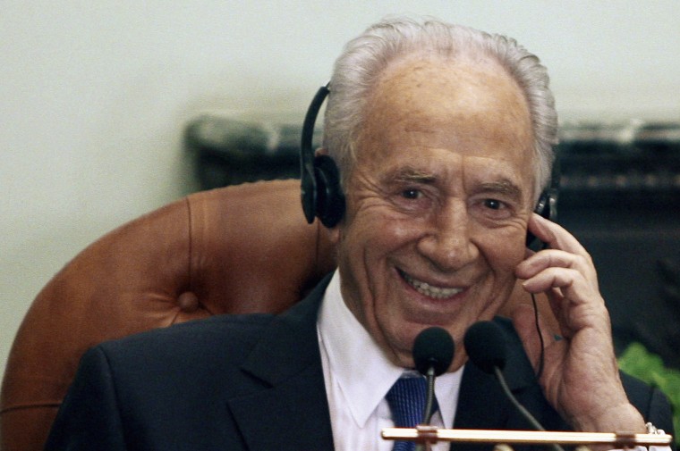 Image: Israeli President Shimon Peres