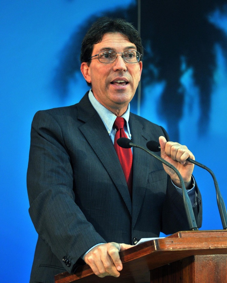Image: Cuban chancellor Bruno Rodriguez