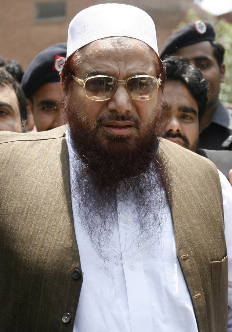 Image: Hafiz Muhammad Saeed, leader of Lashkar-e-Taiba
