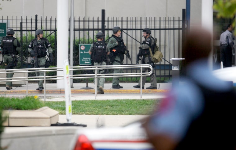 Image: Jesse Brown Veterans Administration Medical Center shooting