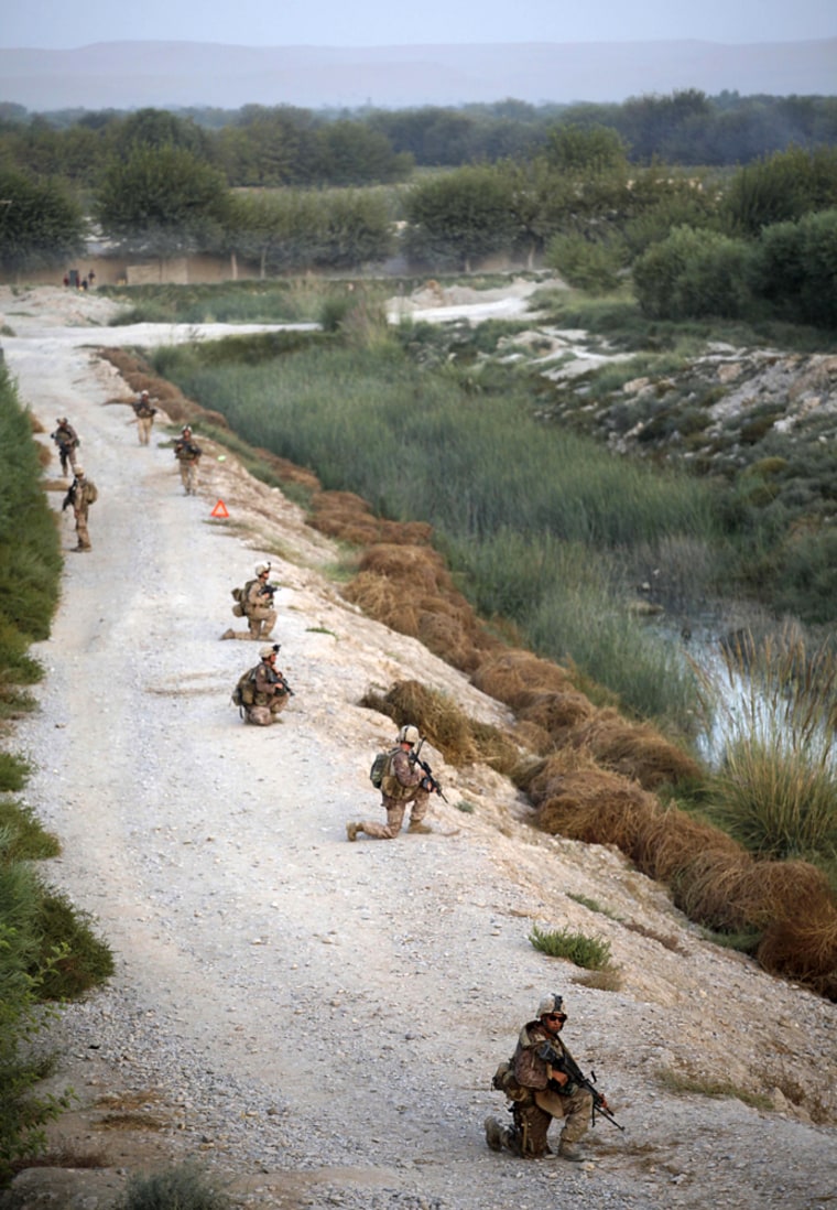Image: U.S. Marines in Afghanistan