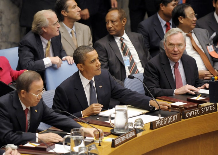 Image: President Obama calls UN Security Council meeting to order