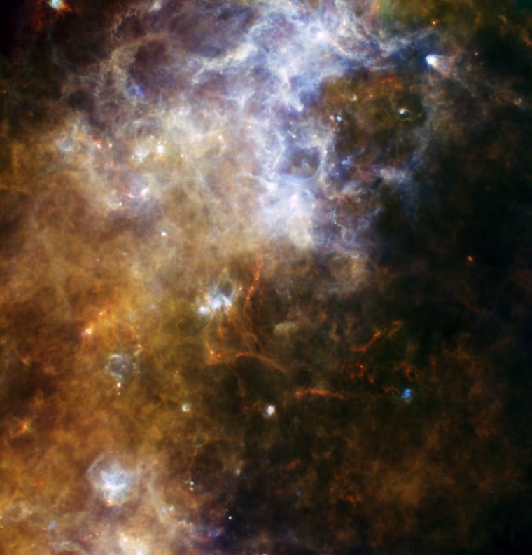 Image: View of star-forming clouds
