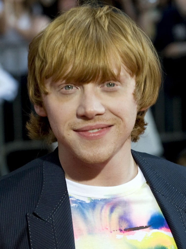 Rupert Grint  arrives at the New York pr