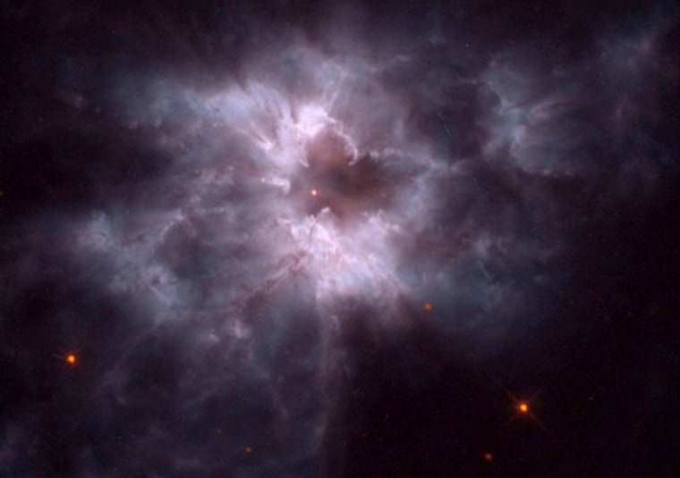 Image: Simulated death of white dwarf