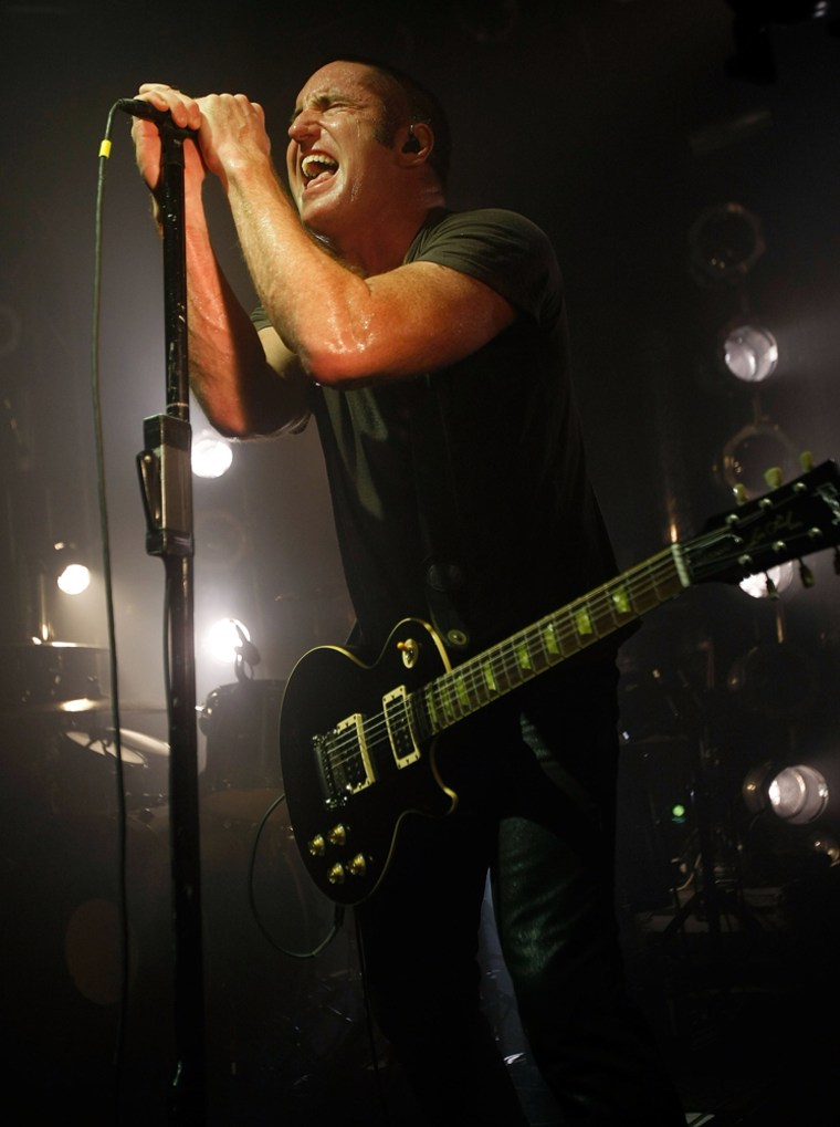 Image: Trent Reznor of Nine Inch Nails performs