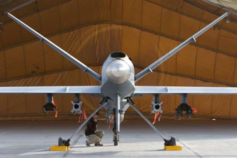 Air Force's hunter-killer UAV now flying in Afghanistan