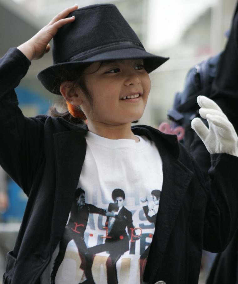 Image: Anna Tanaka at the Japan premiere of \"This Is It\"