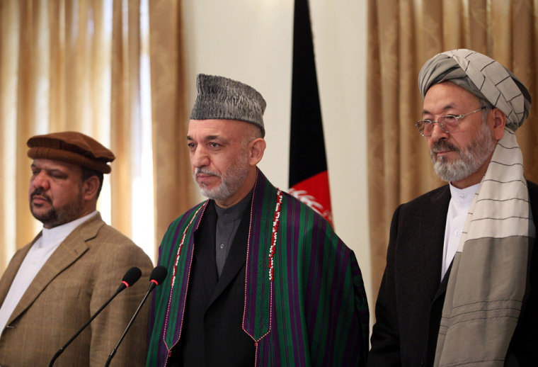 Image: Afghan President Hamid Karzai