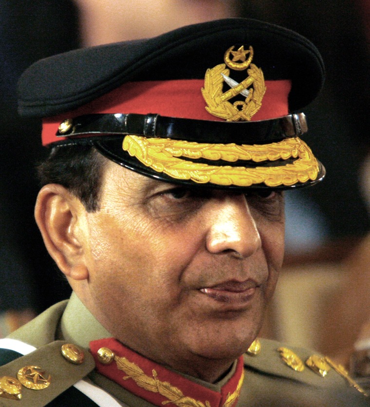 Image: Pakistani army Chief General, Ashfaq Kayani