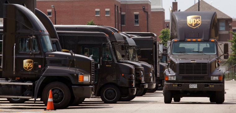 UPS Quarterly Profits Drop Nearly 50 Percent