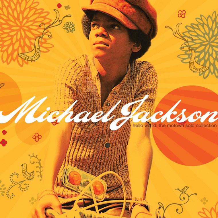Image: Michael Jakson's \"Hello World: The Motown Solo Collection\" cover
