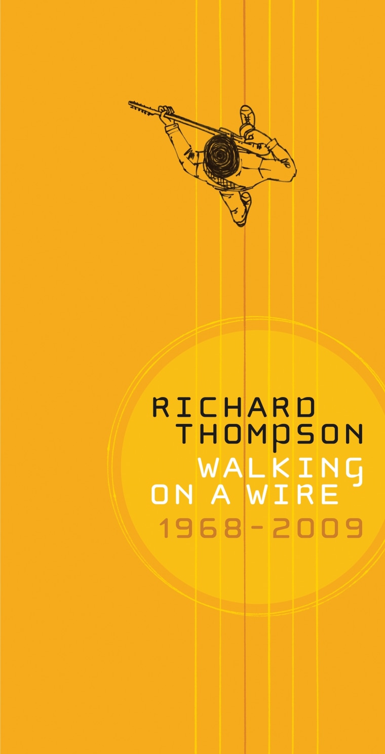 Image:  Richard Thompson's \"Walking On a Wire\" CD box cover set