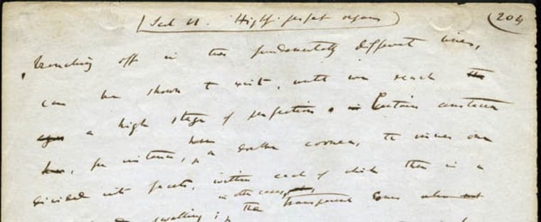 Image: Darwin's drafts