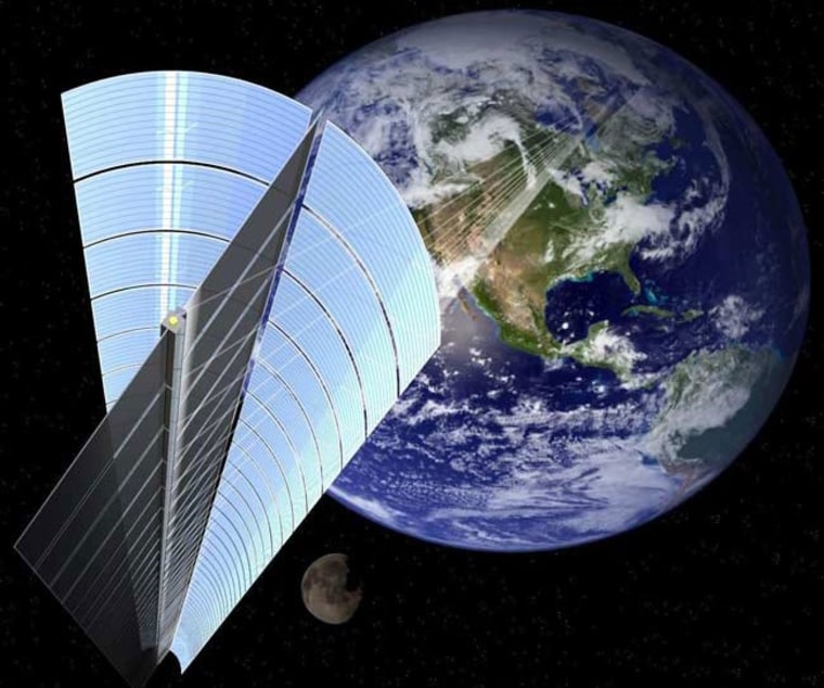 Image: Space solar power system