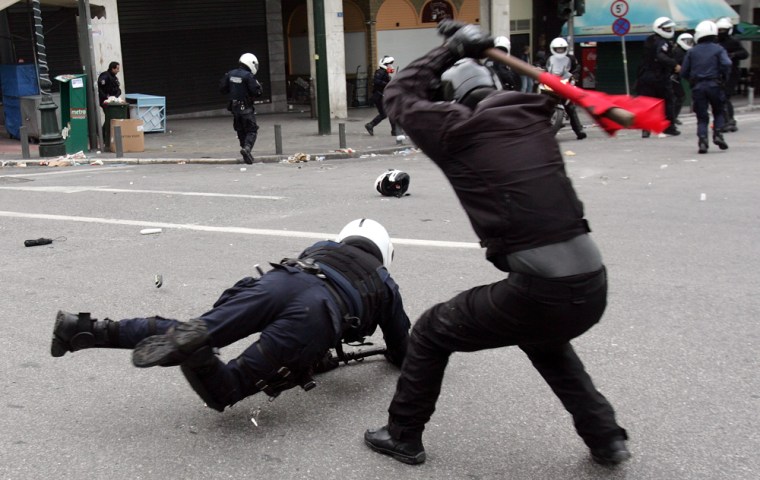 Image: Violent Clashes In Athens