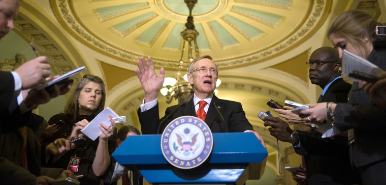Image: US Senate Majority Leader Sen. Harry Reid